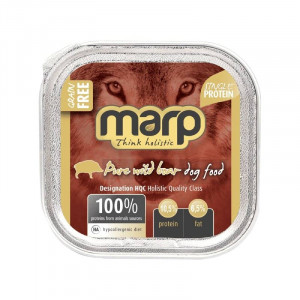 MARP DOG THINK HOLISTIC PURE WILD BOAR konservi suņiem Mežacūka 100g